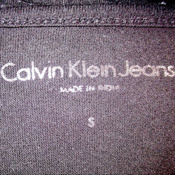 🍍3/$15🍍 Calvin Klein Shimmer & Mesh Detailed Tee - Picture 7 of 8